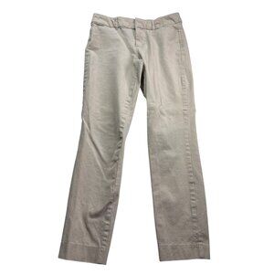 Old Navy Womens Pixie Skinny Cropped Pants Size 4 Beige